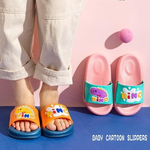Suihyung Slippers For Boys Girls Summer Kids Home Shoes Cute Dinosaur Beach Flip Flops Childrens Sandals Baby Indoor Slippers