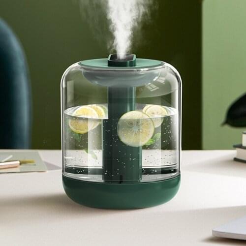 1L Ultrasonic Air Humidifier Essential Oil Aroma Diffuser with LED Night Light, 2000mAh Whisper-Quiet Smart Operation