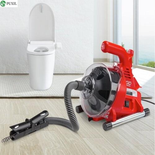 High Quality School household electric plumbing machine toilet kitchen toilet sewer dredging tools