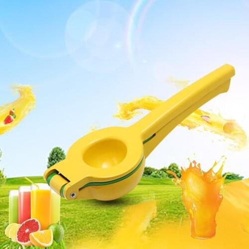 Premium Zinc Alloy Lemon Squeezer, Stainless Steel Lemon Juicer, Sturdy Lime Squeezer, Anti-corrosive Manual Lime Juicer