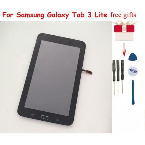 For Samsung Galaxy Tab 3 Lite 7.0 SM-T110 T110 LCD Display Monitor Screen Touch screen Sensor Digitizer Assembly With Frame