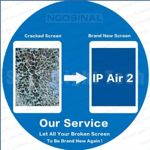Repair Service For Ipad Air 2 Air 3 LCD Screen Glass Broken Touch Digitizer Replacement iPad 10.5 11 12.9 1st 2nd 3rd 4th