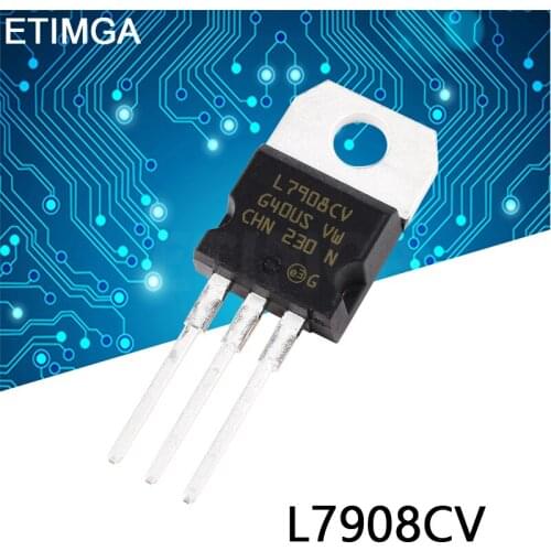 10PCS/LOT L7908CV TO220 L7908 TO-220 7908 LM7908 MC7908 new and original IC