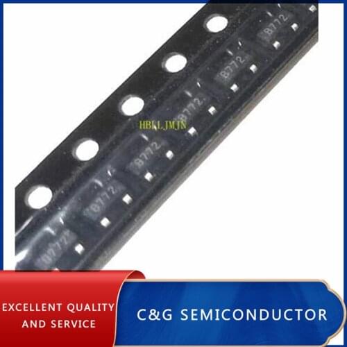 100PCS 2SB772 B772 SOT-23 PNP transistor SOT23