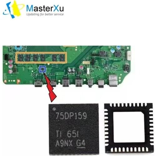 75DP159 HDMI IC for Xbox ONE S Slim Repair Board Replacment Parts Phone Repair Master Xu
