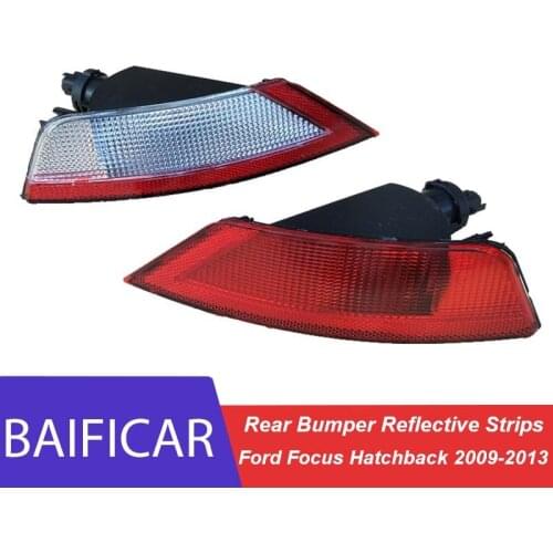 Baificar Brand New High Quality Rear Bumper Reflective Strips Fake Lamp Light For Ford Focus Hatchback 2009 2010 2011 2012 2013