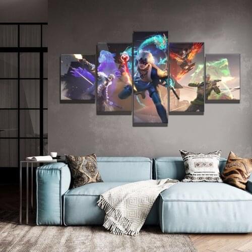 Garena Free Free Game poster Game home decor hd painting wall painting bedroom anime Study Bedroom Bar Cafe Wal