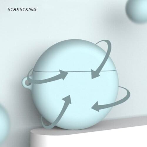 For Huawei Freebuds 3 Case Soft Silicone Protective Cover funda freebuds 3 earphone Accessories freebuds 3 case with keychai