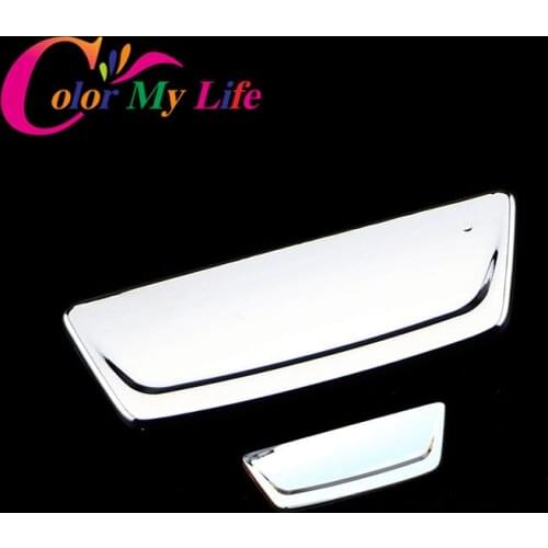 Color My Life ABS Electroplating Storage Box Handle Trim Sticker Glove Box Handle Trim For Focus 3 4 2012 -2017 Car Stickers