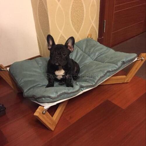 Dog sofa cat hammock pet wooden bed kennel warm removable washable pad Keji Teddy waterproof four seasons supplies