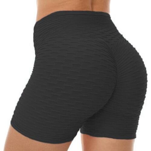 JH001 Half-length Leggings Yoga Shorts Explosion Models Bubble New Style Hip Tight Shorts Fitness Sports