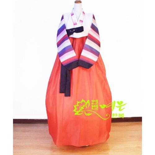 2020 New Fahion Hanbok Dress Custom Made Korean Traditional Woman Hanbok Korean National Costume