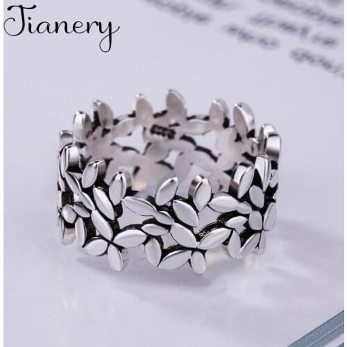 Charming Original Design Bohemian Leaf Rings For Women Fashion Open Finger Rings Female Boho Jewelry 2021