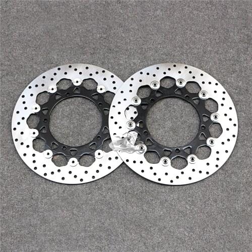Floating Front Brake Disc Rotor For Motorcycle Yamaha FZ1 1000 Fazer 2006-2009 & YZF-R1 2007-2014