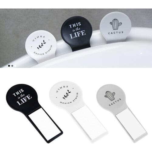 Portable Foldable Toilet Seat Cover Lifter Sanitary Closestool Cover Lift Handle For Travel Home Bathroom Toilet Accessories