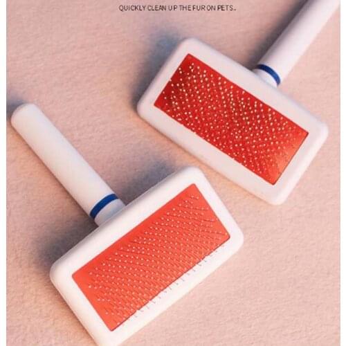 Stainless Steel Needle Comb Pet Supplies Beauty Cat Puppy Pet Dogs Comb Dog Brush Hair Ceaning Tool