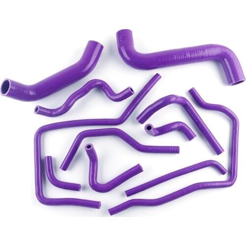 FOR Subaru WRX STI GDA GDB EJ20 2000-2007 Silicone Radiator Water Hoses Kit