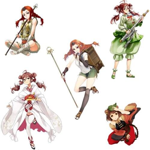 Three Ratels CA52 YOKAI WIKI Waterproof Game stickers for car hood laptop gift Motocycle legendary monster Anime decals