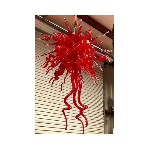 Unique Villa Lighting Murano Glass Chandeliers Mouth Blown Glass Chandelier for Hotel Room