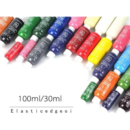 30ml/Bottle Leather Paint DIY Leather Edge Paint Edge Oil Dye Highlights Professional Watercolor Paint Liquid Art Supplies