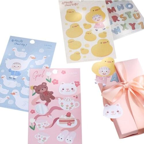 1 Sheet/pack Cute Sprout Stickers Stickers Kawaii Diary Deco Scrapbooking Planner Paper Stickers Childrens Sticker