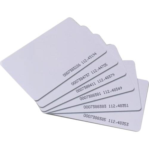 （10pcs/lots） Quality Assurance Components Em Id Card RFID 125khz Read-only Tk4100(EM4100) Smart Cards In Access Control