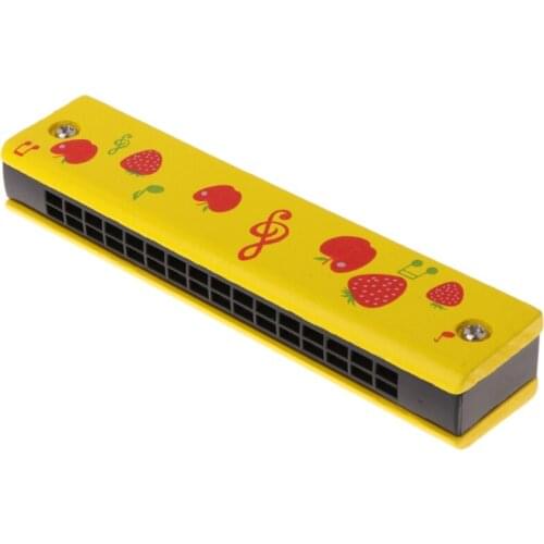16 Holes Cute Harmonica Kids Wind Instrument Beginner Musical Educational Toy