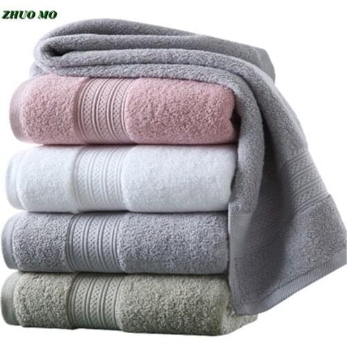 4pcs/set 100% Pakistan Cotton Bath Towel Super Absorbent Terry Towel Bath Face Hand Large Thicken Adults Bathroom Towels Gift