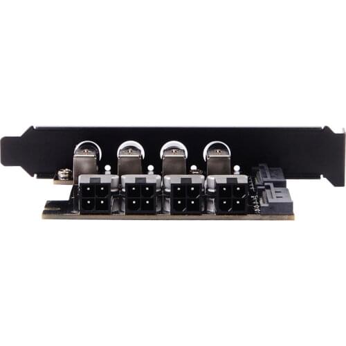 4 Hard Disk Control System Intelligent Control Management System HDD SSD Power Switch with PCI Bracket