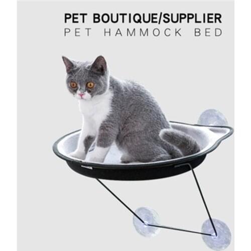 Ainolway Suction-cup Cat Litter and Kennel Suitable for Window Sill Round Cat Litter Shorthair Cat Pot Suction Cup Hammock