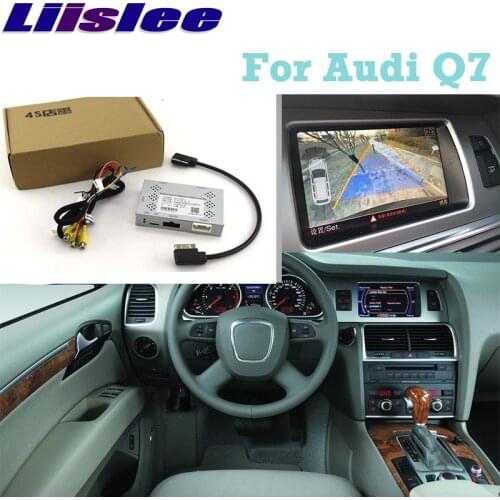 Liandlee Reverse Camera Interface Rear Backup Parking System Plus For Audi Q7 before 2008 A6 before 2010 Sepcial Model