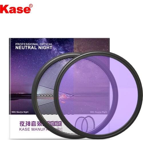 Kase Neutral Night Light Pollution Filter With Star Focusing Filter - Circular Filter Night Kit