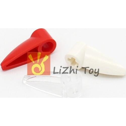 MOC Bionicle 1x3 Tooth with Axle Hole x346 41669 Bricks Building Blocks Accessories Compatible Parts Educational Classic Brand