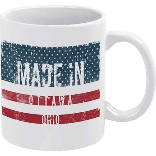 American Flag Mug Ceramic Hot Chocolate Mug Creative Colored Cups