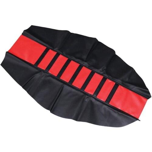 Lightweight Dust-proof Universal Gripper Soft Motorcycle Cover Rib Skin Seat Dirt Bike Rubber T4Q2