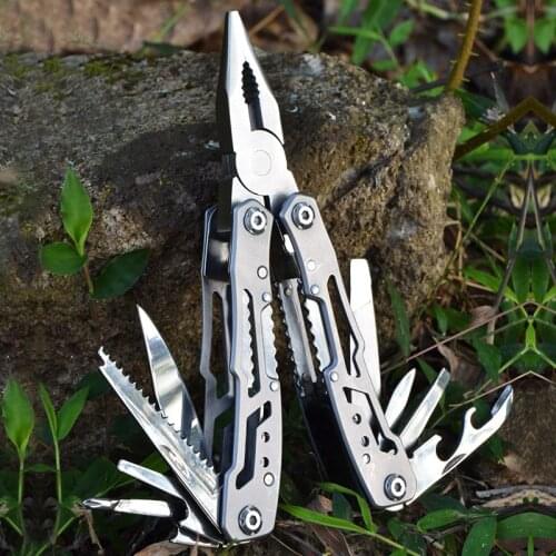 ALMIGHTY EAGLE 14 in1 Hand tools multifunctional tool stainless pocket folding knife camping pliers survival hunting plier