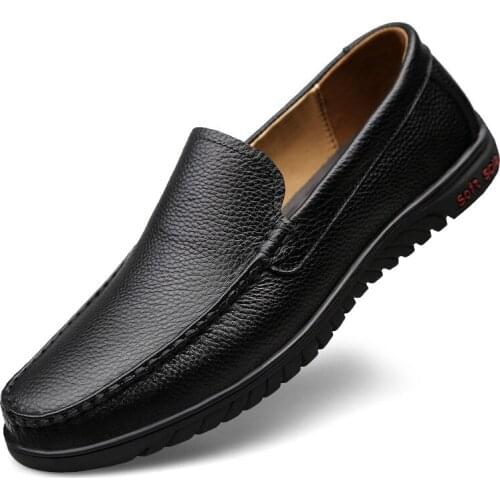 Casual Shoes Fashion Men Men Shoes Genuine Leather Men Loafer Men Loafers Moccasins Slip on Shoes Business Loafers