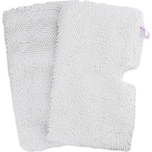 2-pack Washable Microfiber Mop Pads Cleaning Pads Replacement for Shark Steam Pocket Mops S3500 series, S3501, S3601, S3550, S