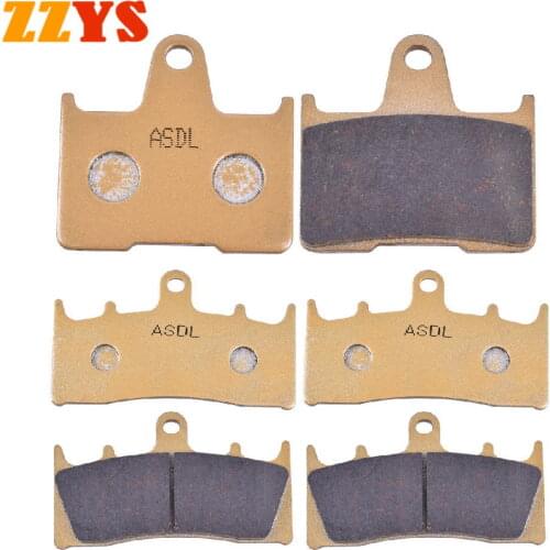 Motorcycle Front & Rear Brake Pads For Suzuki GSXR 1000 GSXR1000 K1 / K2 GSF 1200 GSF1200 GV78A GSX 1400 GSX1400 2001 2002-2007