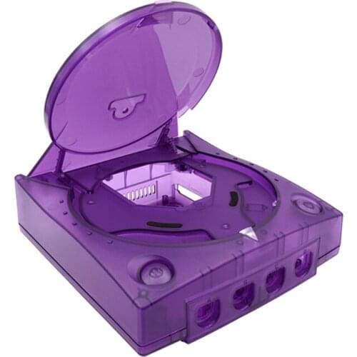 Plastic Shell Translucent Case for sega Dreamcast DC Retro Game Console Box 652E