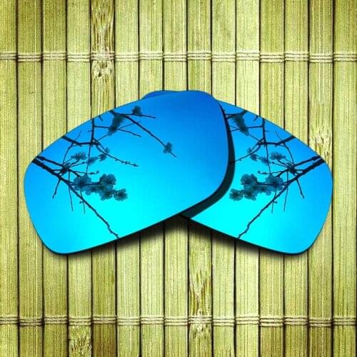 Polarized Replacement Lense For-Oakley Crankshaft Sunglasses Frame True Color Mirrored Coating - Blue Options