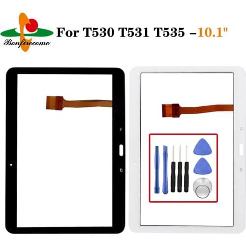 Tablet Touch Panel For Samsung GALAXY Tab 4 10.1" T530 T531 T535 SM-T530 Touch Screen Digitizer LCD Outer Glass Sensor Screen