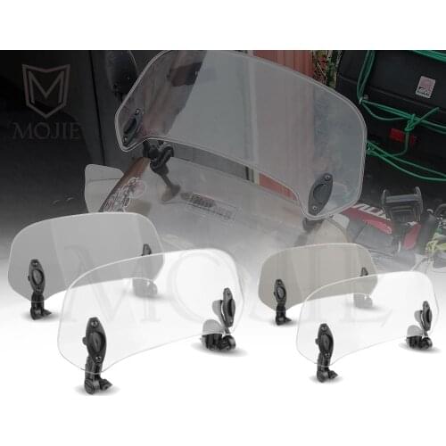 Motorcycle Windshield Extension Spoiler Windscreen Air Deflector For BMW S1000R S 1000 RR XR R 850 900 R RT R1250GS HP F900XR