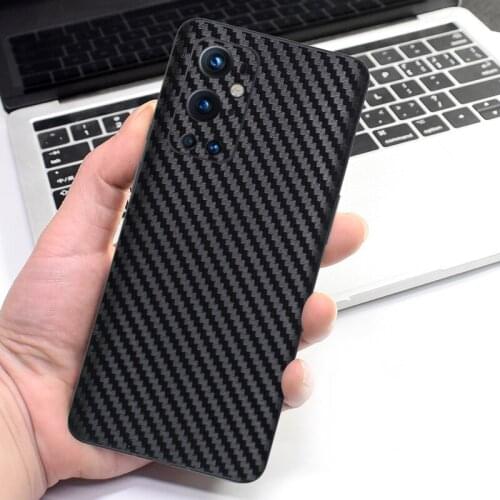 Carbon Fiber Decal Skin For Oneplus 9 Pro 5G Back Film Covers Protector Thin Matte Stickers For One plus 9 8 Pro 8T Films Cases