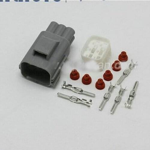 10pcs 6 pin male auto housing electric connector with relevant terminals and seals