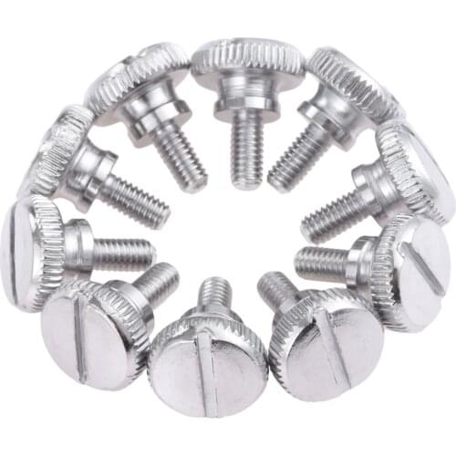 10Pcs Metal Feet Thumb Screw For Lockstitch Home Sewing Machine Presser Foot M3.5*15mm