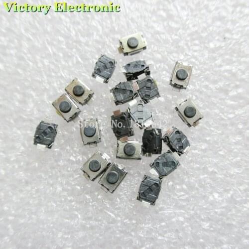 100PCS/LOT 3 * 4 * 2MM Micro button 3X4X2 tact switch 2 pin little turtle single shrapnel temperature 3x4x2MM 2PIN