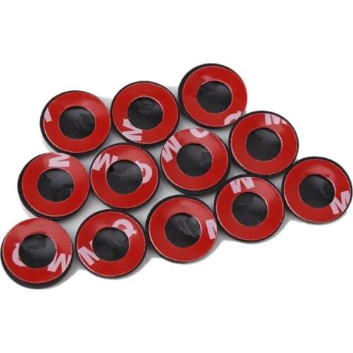 12PCS Door Lock Screw Protector Cover for toyota Land Cruiser 200 Prado FJ150 RAV4 Corolla Camry Highlander Accessories 964B