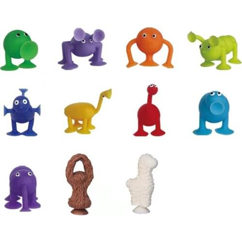 22-38pcs/set Pop Little Suckers Assembled Sucker Suction Cup Educational Building Block Toy Girl&Boy Kids Gifts Fun Game Gift