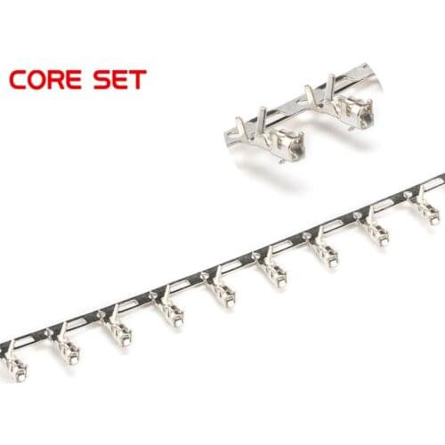 50PCS 2.54mm Connector Jumper Wire Cable Housing Female Pin Connector Terminal for Jumper Wire Cable Reed Header